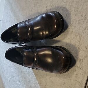 Ariat Sutter Clogs Leather Professional Dress Shoe Slip On Waterproof Size 8.5
